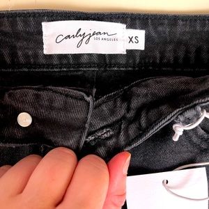 Carly Jean Los Angeles Black Shorts size XS